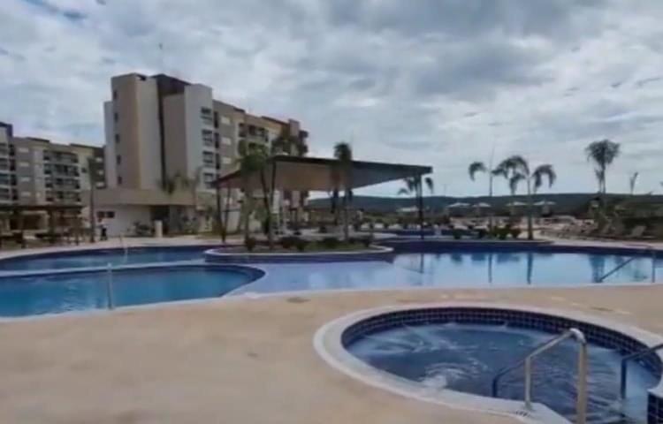 Praias Do Lago Eco Resort Apto 5 Pessoas N406 N407 Калдас-Новас Экстерьер фото