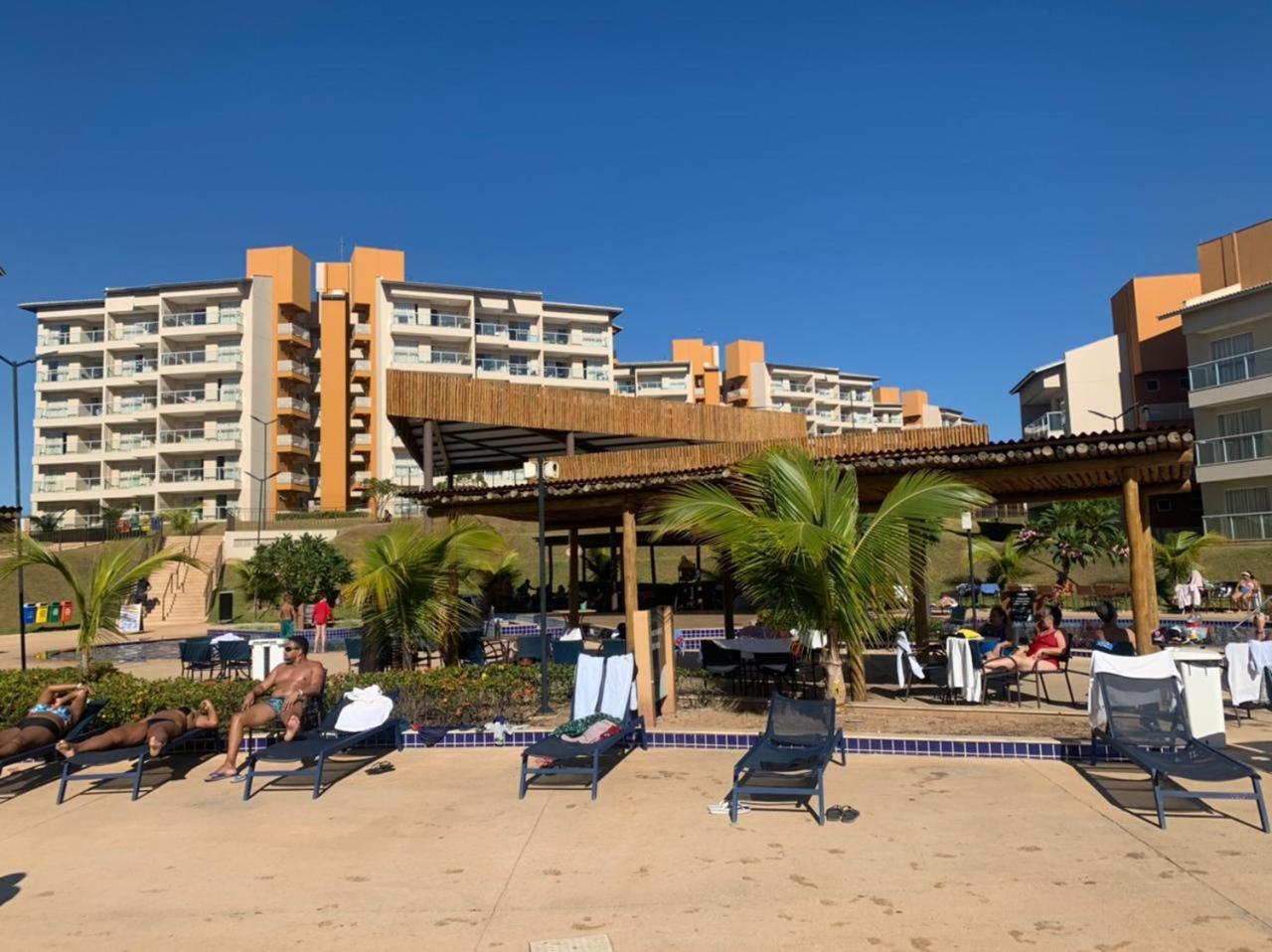 Praias Do Lago Eco Resort Apto 5 Pessoas N406 N407 Калдас-Новас Экстерьер фото